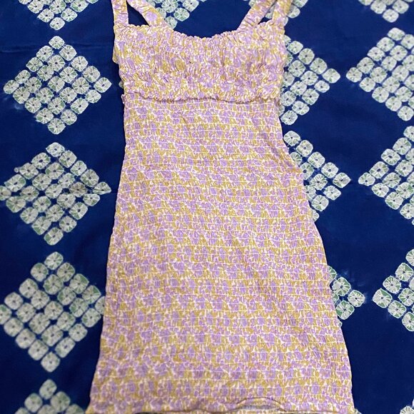 Juniper Smocked Bodycon Slip - Picture 1 of 6